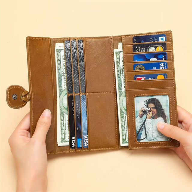 Veltique Zipper Wristlet Elegance