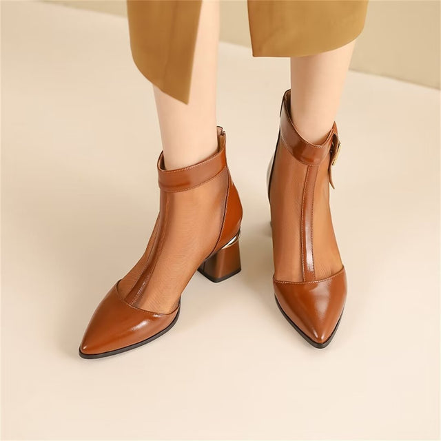 Veltique Luxe Ankle Booties