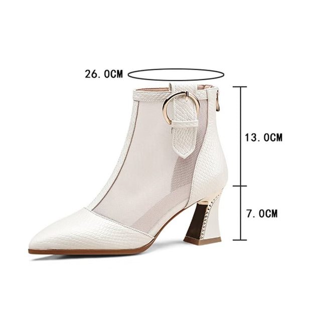 Auburnyx Croctex Zipped Boots