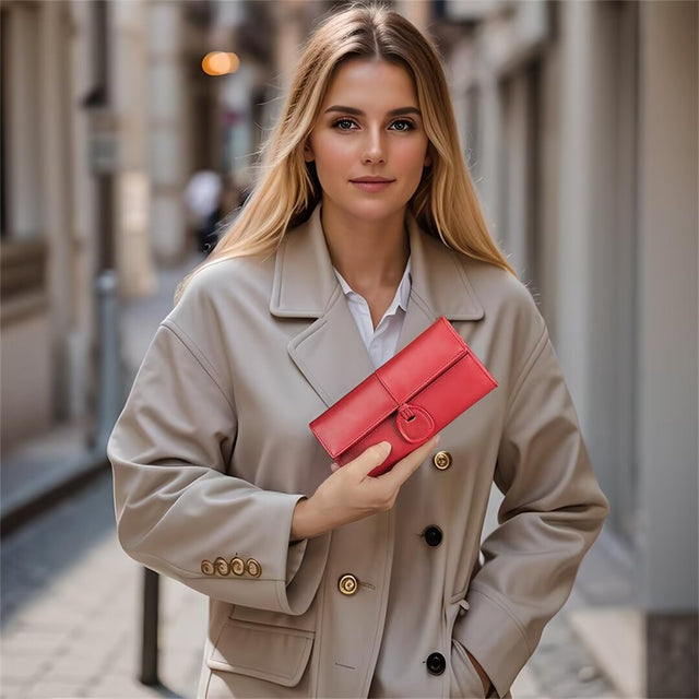 Veltique Zipper Wristlet Elegance