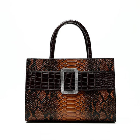 ExoticElegance Alligator Pattern Tote