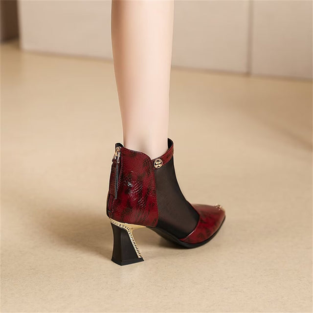 Serpatura Luxalon Zipped Boots