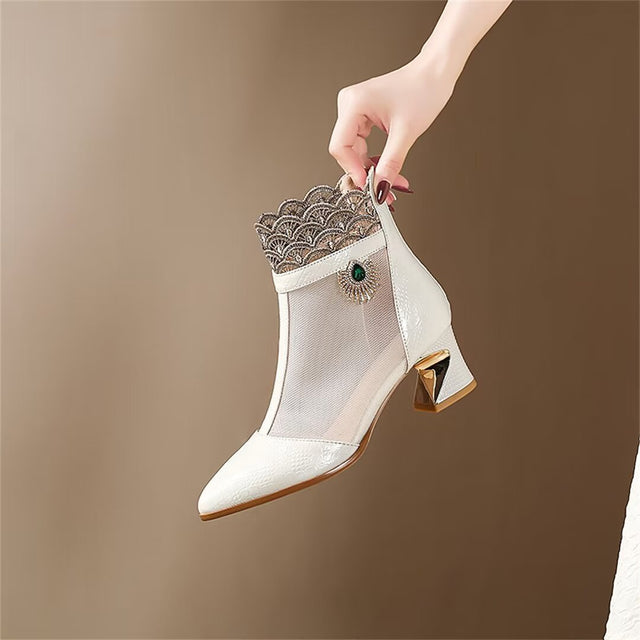 Luxalon Croctex Zipped Boots