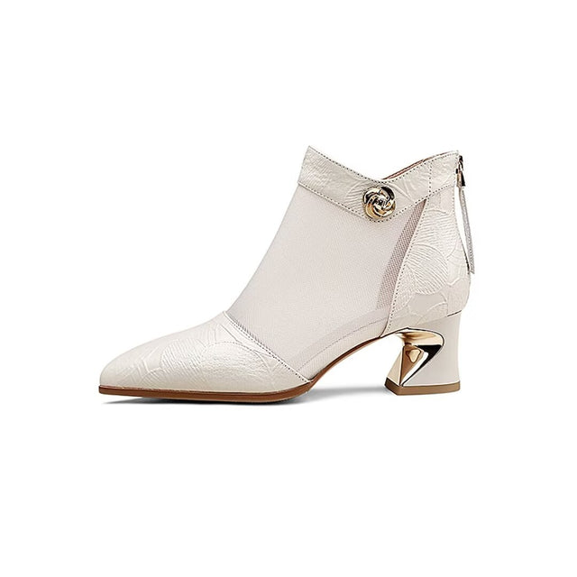 Zephyrique Glam Zipper Boots