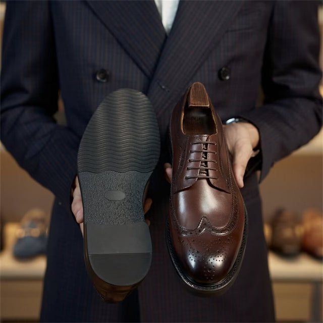 Diamoré Slip-On Brogues