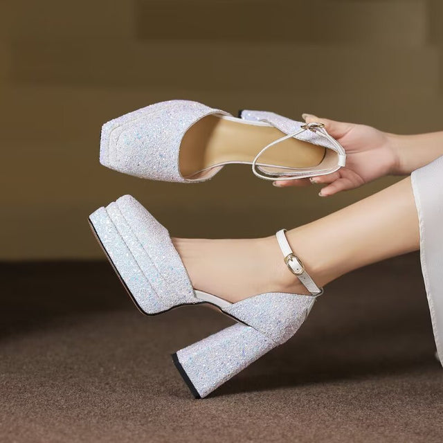 Opulara Glint Heels
