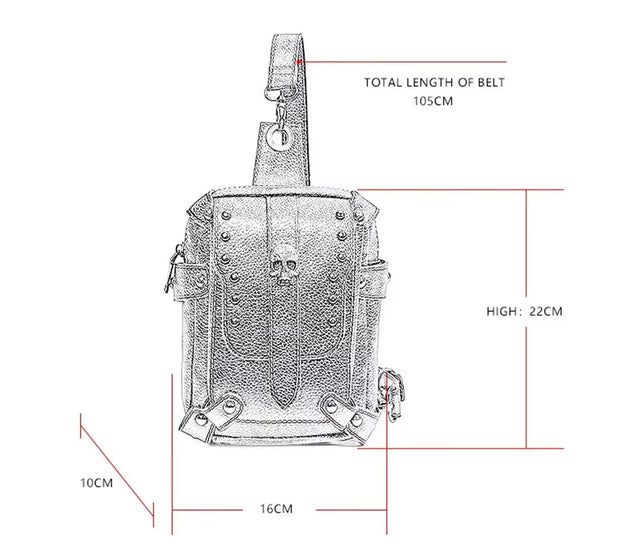 Ostranuxe Silhouette Satchel