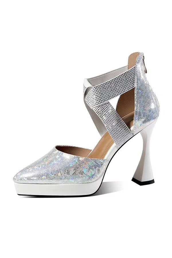 Skyward Stride PoshFlare Heels