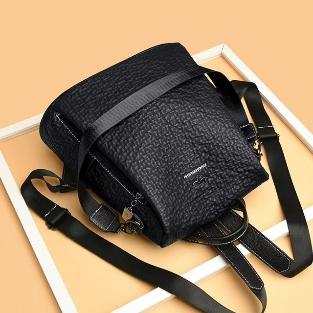 Veltique Zip Backpack Elegance