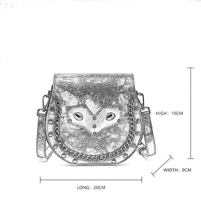 Goldara Exotic Crossbody Purse