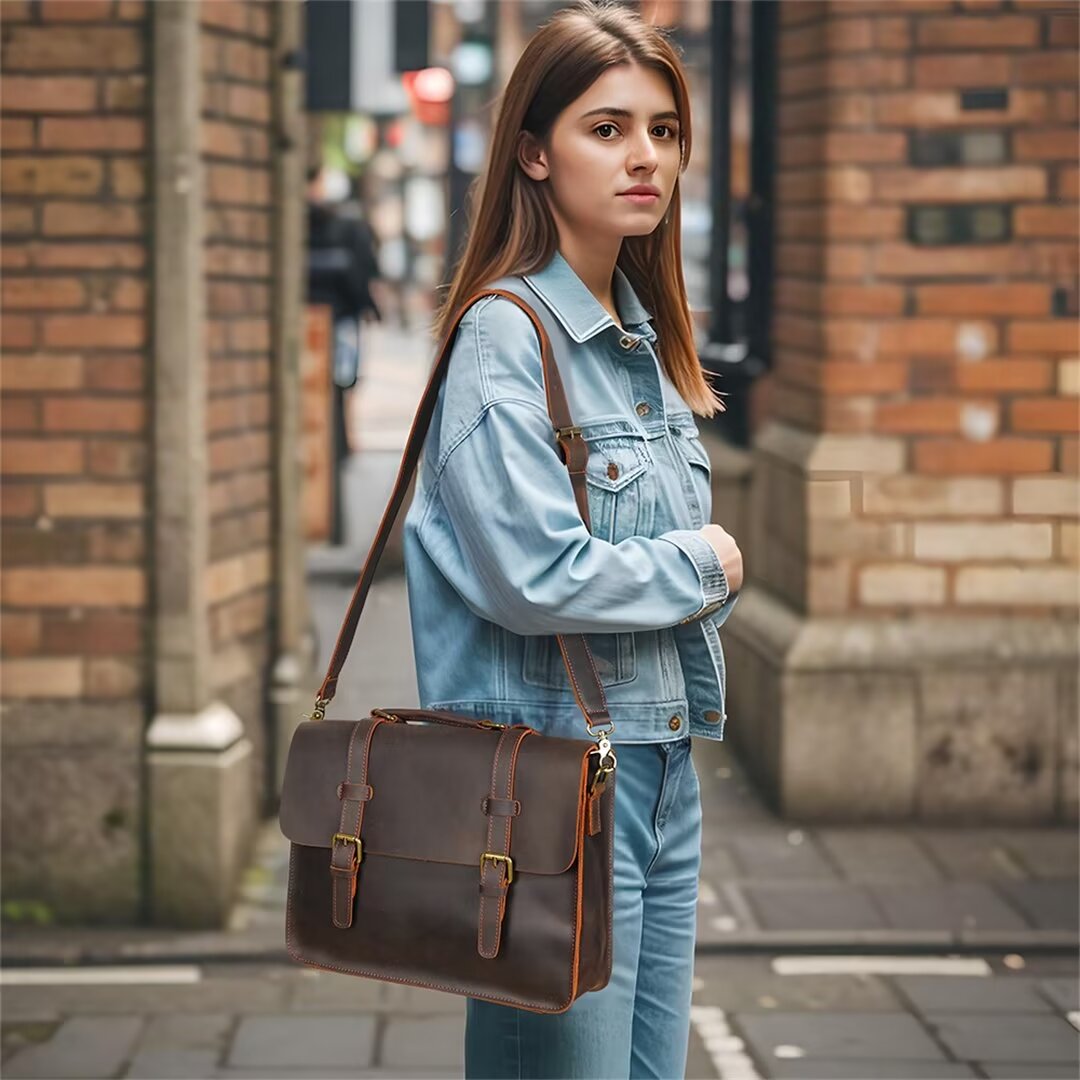 Silvareign Office Zip Satchel