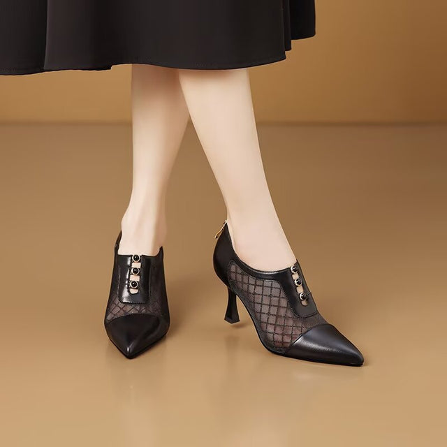 Sculpted Stride With Fierce Avant-Glam Spin