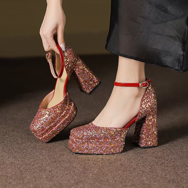 Opulara Glint Heels