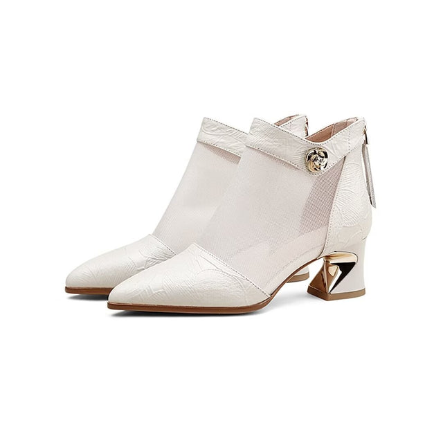 Zephyrique Glam Zipper Boots