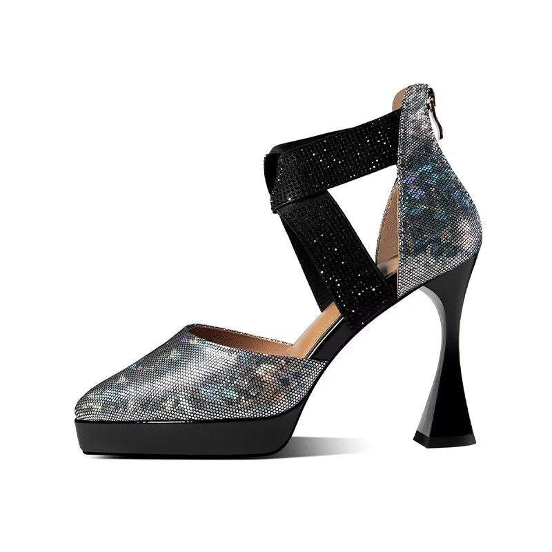 Skyward Stride PoshFlare Heels