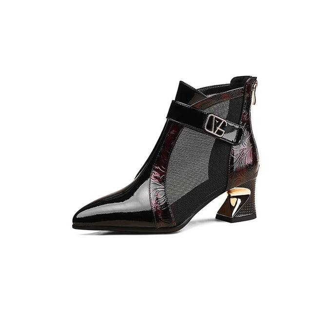 Auburnyx Silvareign Ankle Boots