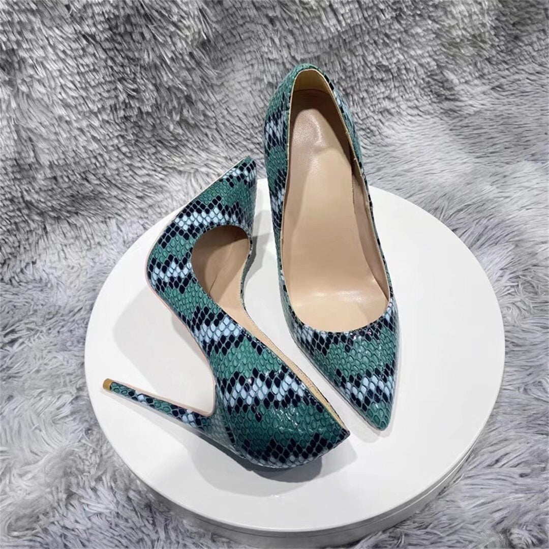 Opulessa Snakara Pumps