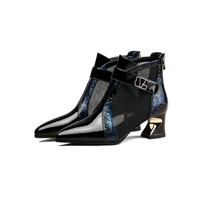 Auburnyx Silvareign Ankle Boots