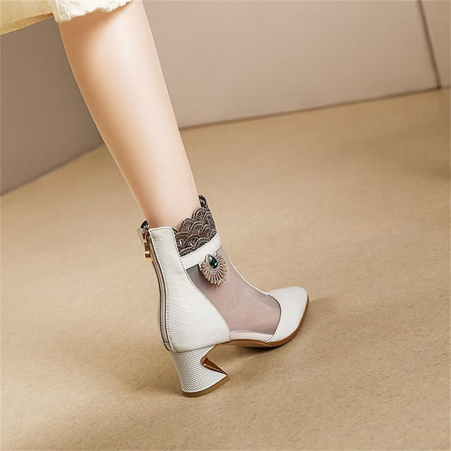 Luxalon Croctex Zipped Boots