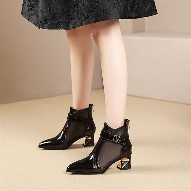 Auburnyx Silvareign Ankle Boots