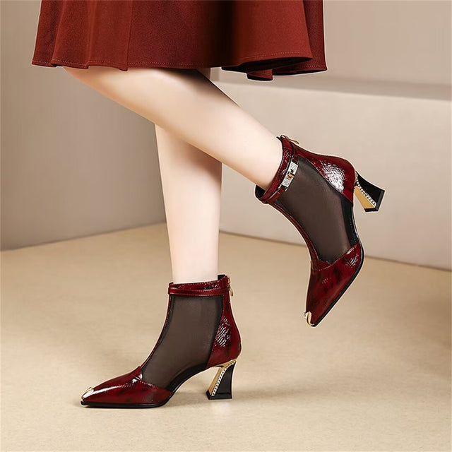 Diamoré Croctex Zipper Booties