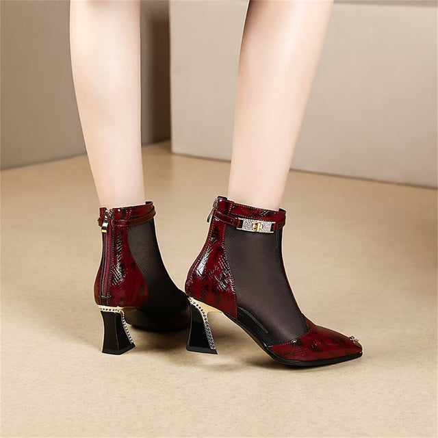 Diamoré Croctex Zipper Booties