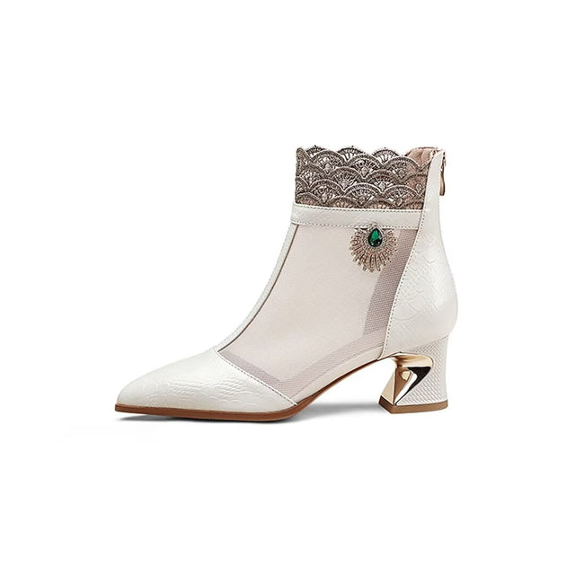 Luxalon Croctex Zipped Boots