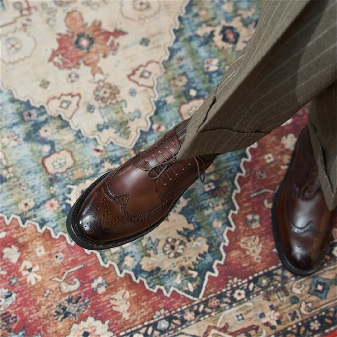 Diamoré Slip-On Brogues