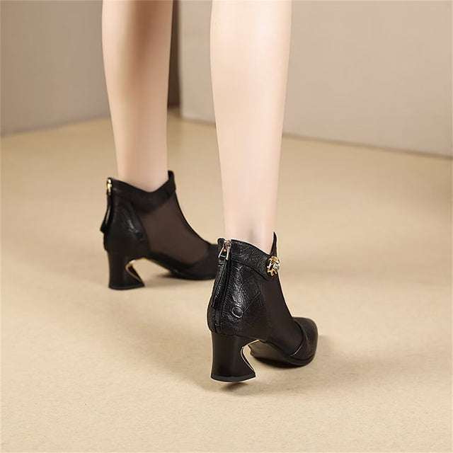 Zephyrique Glam Zipper Boots