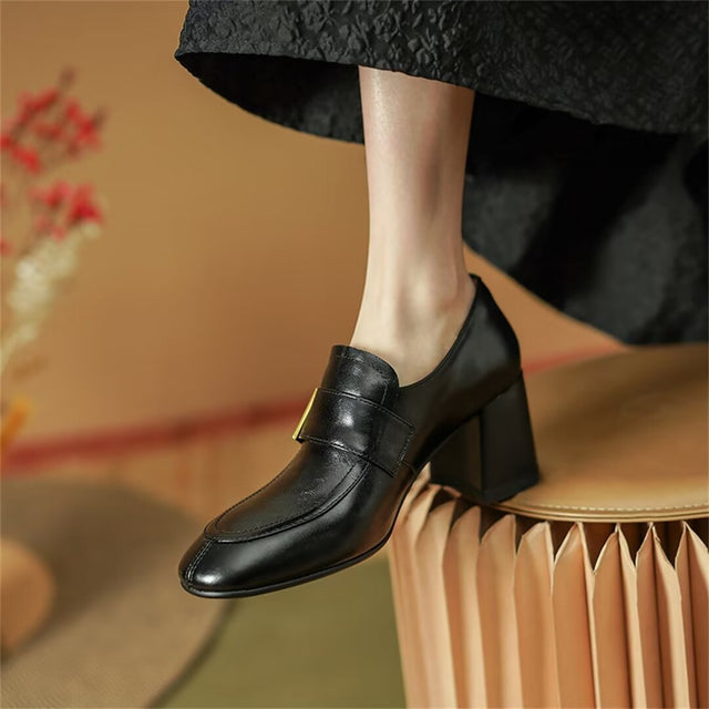 Veltique Office Slip Heels