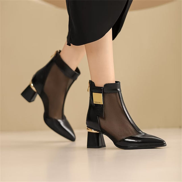 Veltique Luxe Ankle Booties