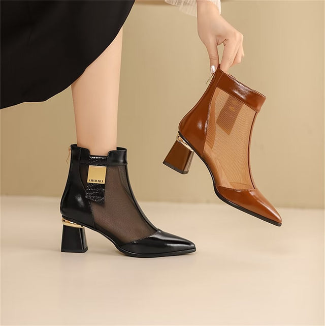 Veltique Luxe Ankle Booties