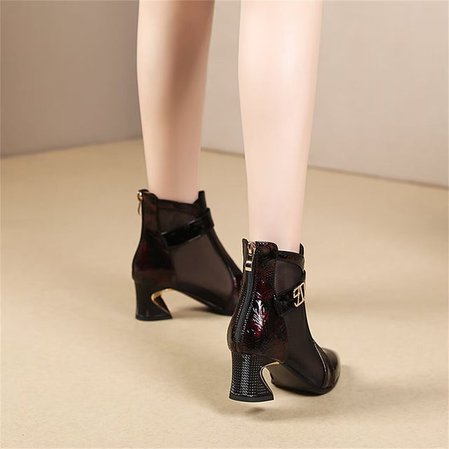 Auburnyx Silvareign Ankle Boots