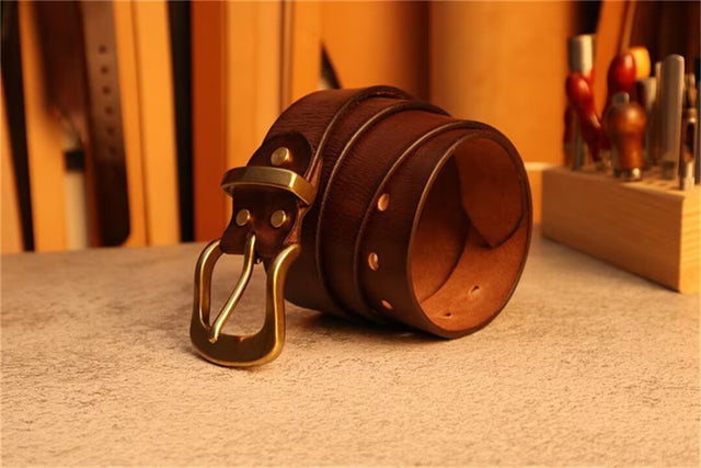 Veltique Luxe Leather Cinch