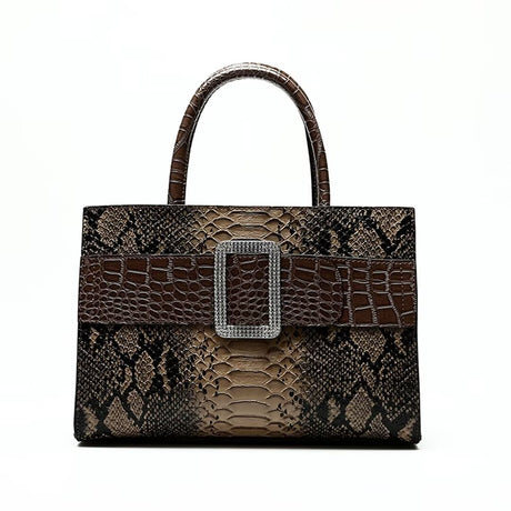 ExoticElegance Alligator Pattern Tote