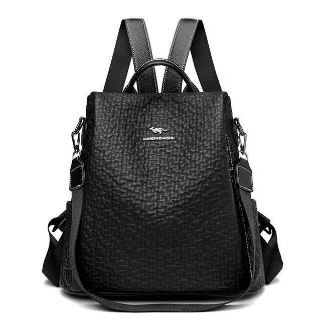Veltique Zip Backpack Elegance