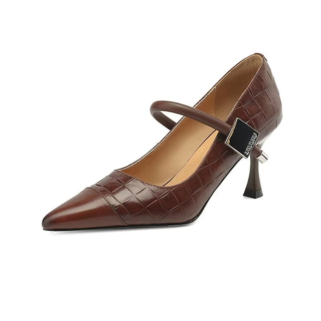 Serpatura Diamoré Buckle Stilettos