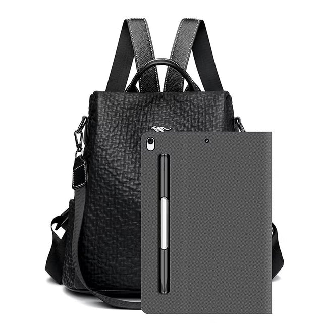 Veltique Zip Backpack Elegance