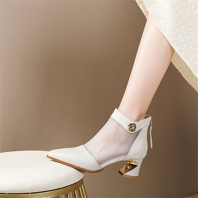 Zephyrique Glam Zipper Boots