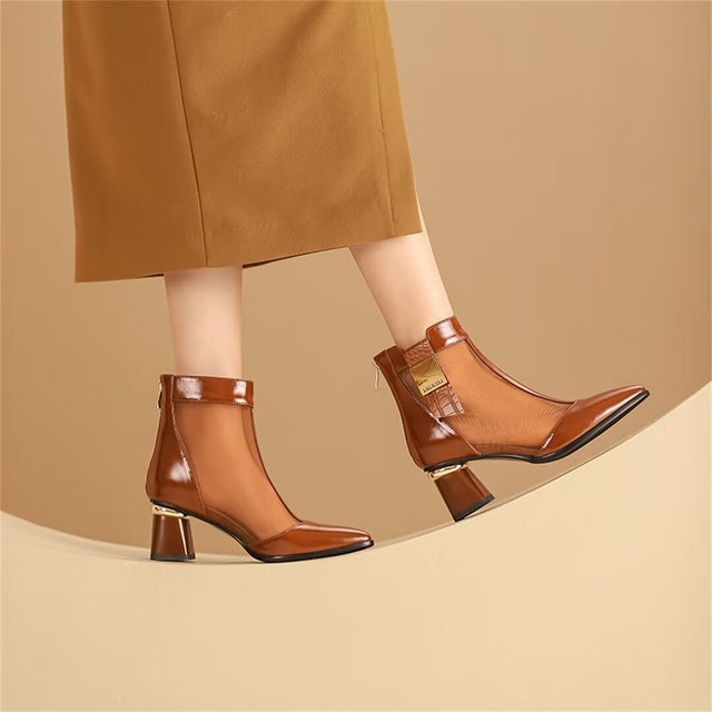 Veltique Luxe Ankle Booties