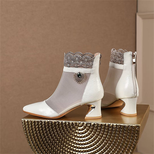 Luxalon Croctex Zipped Boots