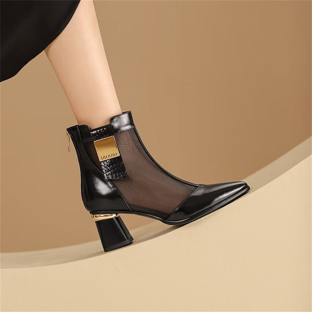 Veltique Luxe Ankle Booties