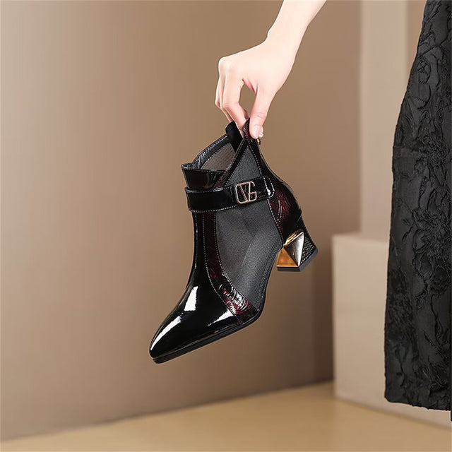 Auburnyx Silvareign Ankle Boots