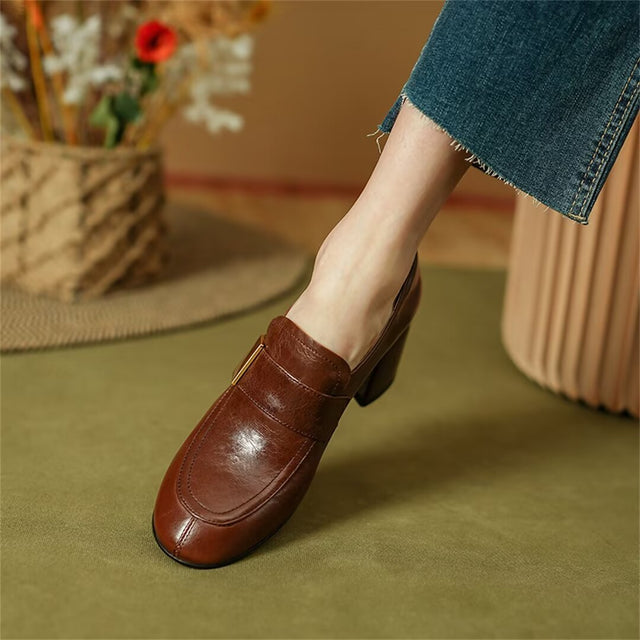 Veltique Office Slip Heels