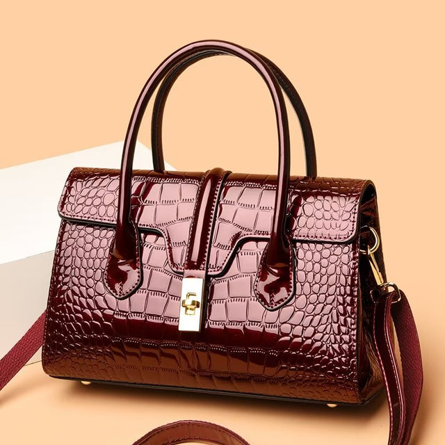 SafariChic Alligator Handbag