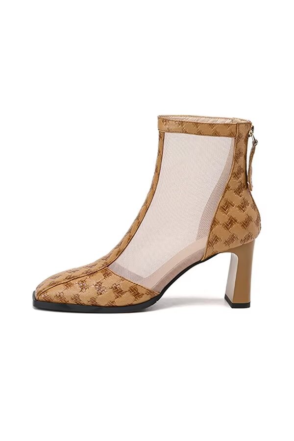 Veltique Croc Ankle Boots