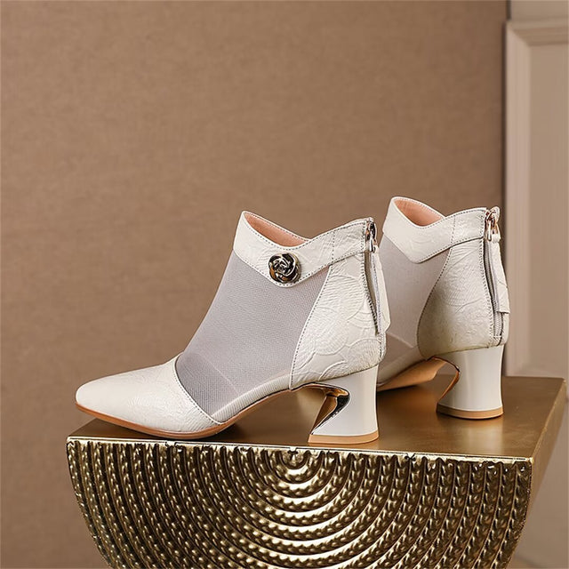 Zephyrique Glam Zipper Boots