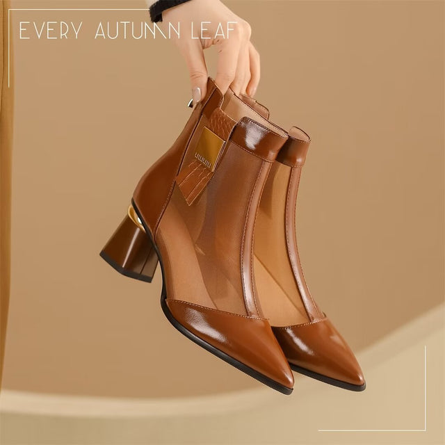 Veltique Luxe Ankle Booties