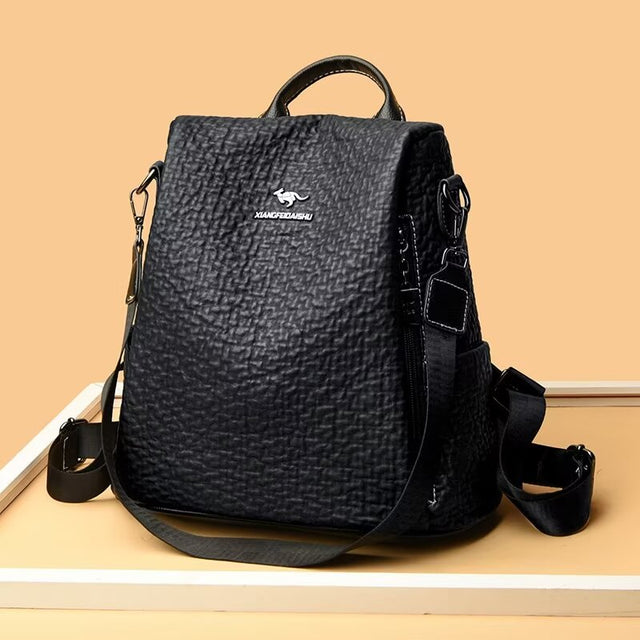 Veltique Zip Backpack Elegance