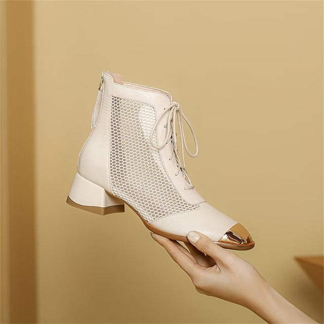 Zip-Stride Serpatura Office Boots